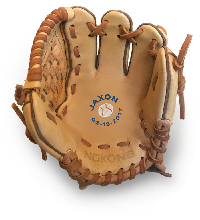 Personalized Baseball Glove For Babies and Toddlers The Present