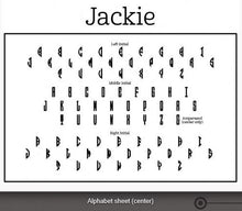Personalized Stamper: Jackie Design