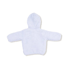 Chenille - Light Blue Hooded Jacket
