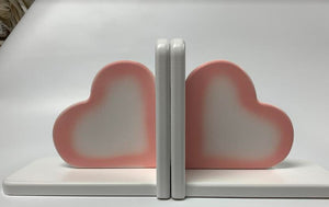 Book Ends-Airbrush Hearts