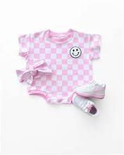 Short Sleve Pink Bubble Romper