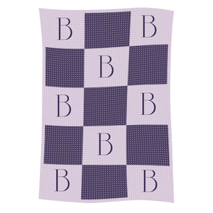Butterscotch Blankets- Initials and Blocks
