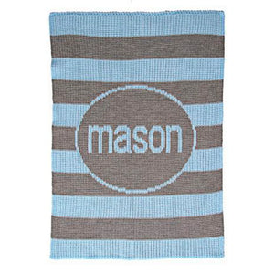 Butterscotch Blanket- Modern Stripe