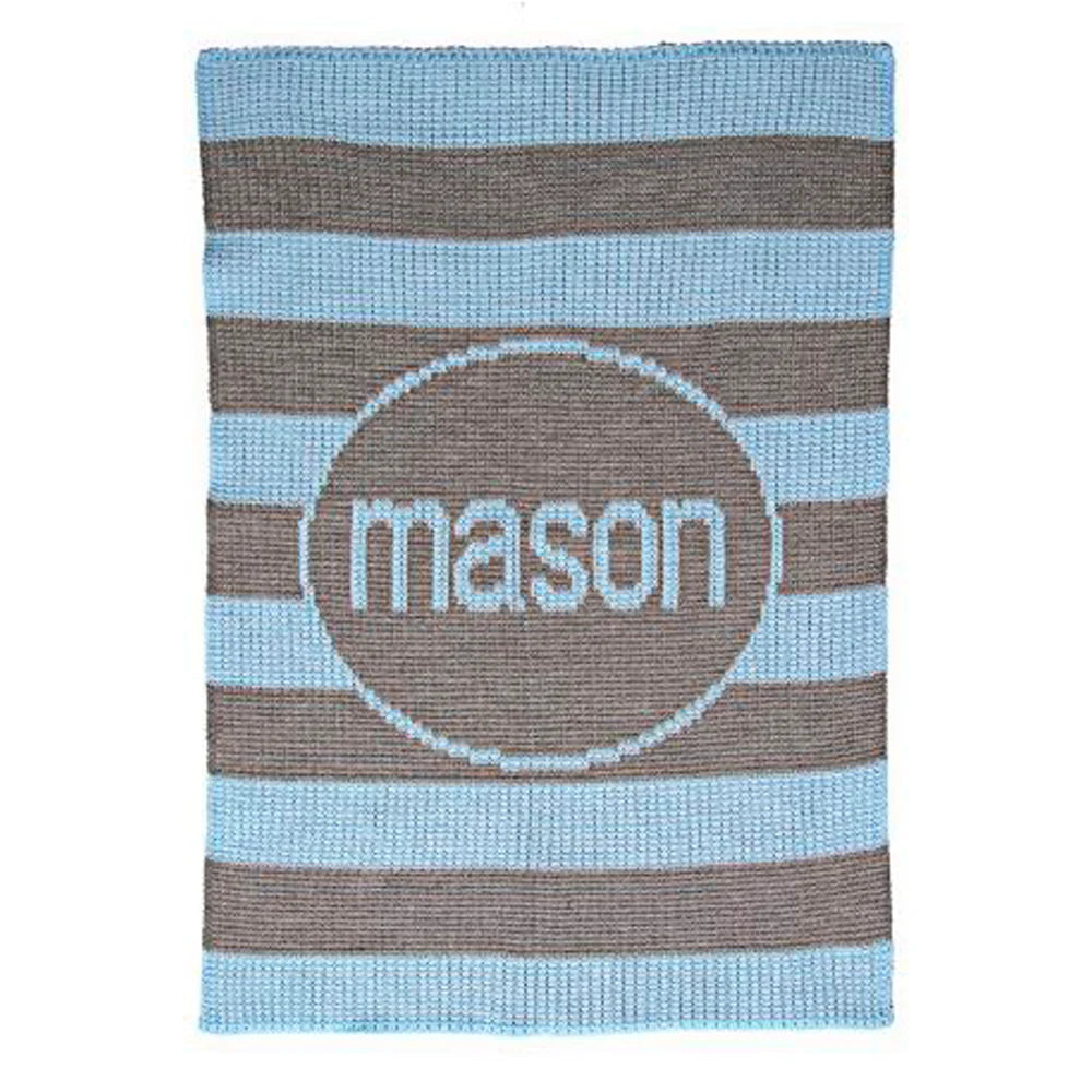 Butterscotch Blanket- Modern Stripe