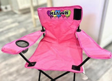 Beach/Stadium/Camp Folding Chair  with Umbrella for Kids Pink