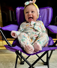 Beach/Stadium/Camp Folding Chair for Kids -Purple