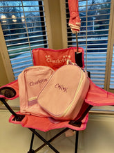 Beach/Stadium/Camp Folding Chair  with Umbrella for Kids Pink
