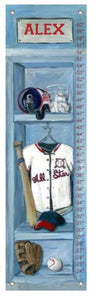 Growth Chart- Baseball Locker