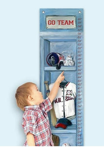 Growth Chart- Baseball Locker