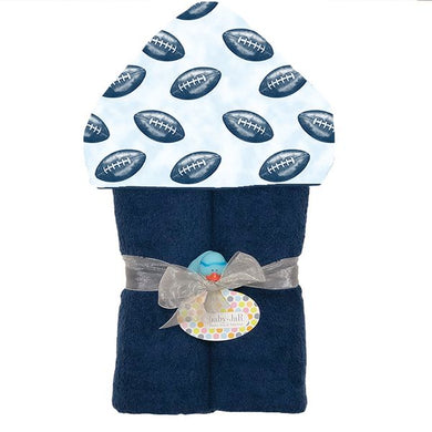 Plush Hooded Towel - Football