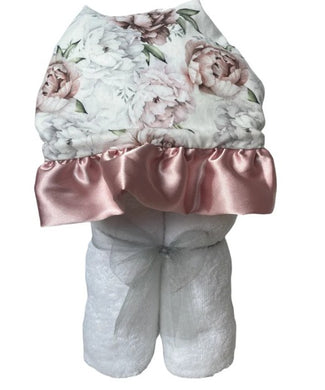 Plush Hooded Towel - Floral Dreams