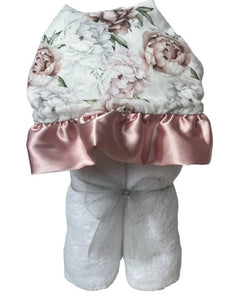 Plush Hooded Towel - Floral Dreams