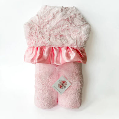 Plush Hooded Towel - Girly Girl