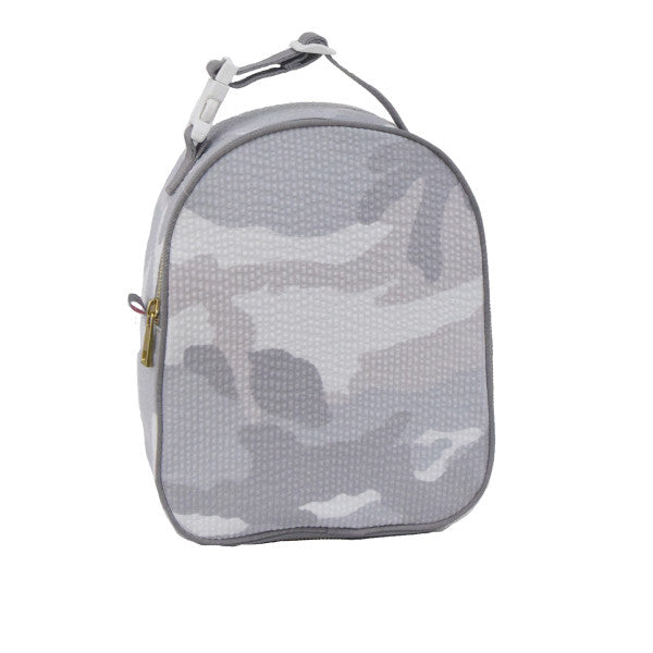 Insulated Lunch Tote-Grey Camo