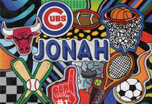 Sporty Blanket with Team Logo