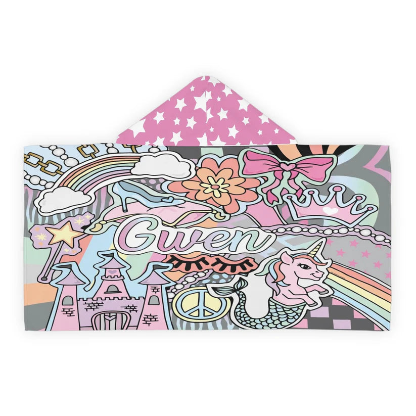 Hooded Towel - Fairytale