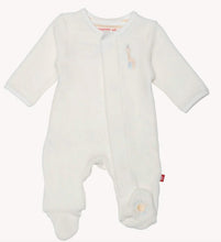 Magnetic Me Velour Footie Rainbow Dreams