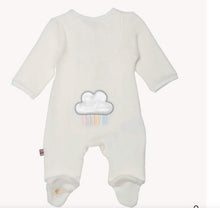 Magnetic Me Velour Footie Rainbow Dreams