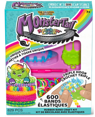 Monster Tail Rainbow Loom