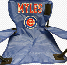 Beach/Stadium/Camp Folding Chair with Umbrella for Kids- Blue