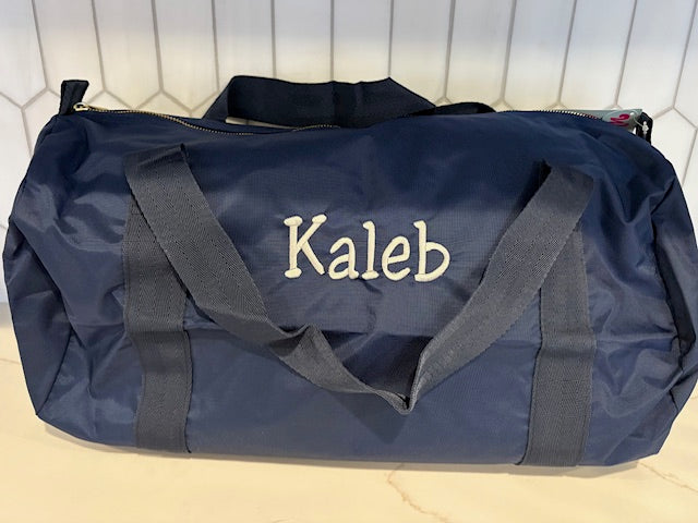 Duffle- Navy Nylon  NEW!