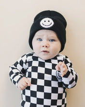 Smile Beanie for Baby and Toddler-Black