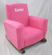 Upholstered Rocker Cape Cod Sail Boats