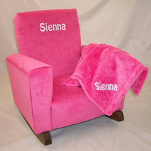Upholstered Rocker Cape Cod Sail Boats
