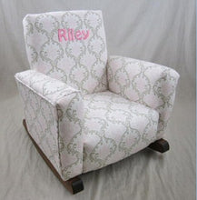 Upholstered Rocker Madison Belle