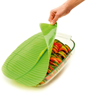 Banana Leaf Silicone Lid