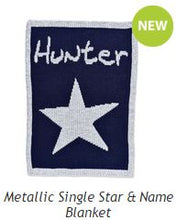 Single Star &amp; Name Blanket