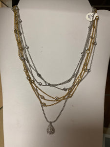 Diamonds by the Yard Layered Necklace