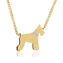My Dog Necklace With Diamond Accent Collar