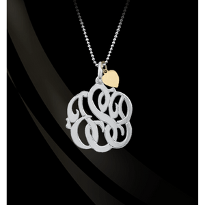 Necklace-Mommy Monogram with Chain
