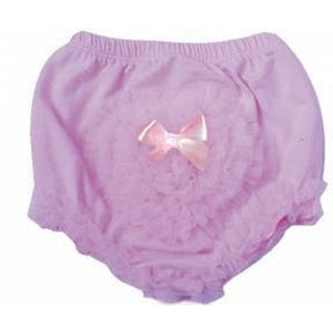 Pink Heart Baby Bloomers