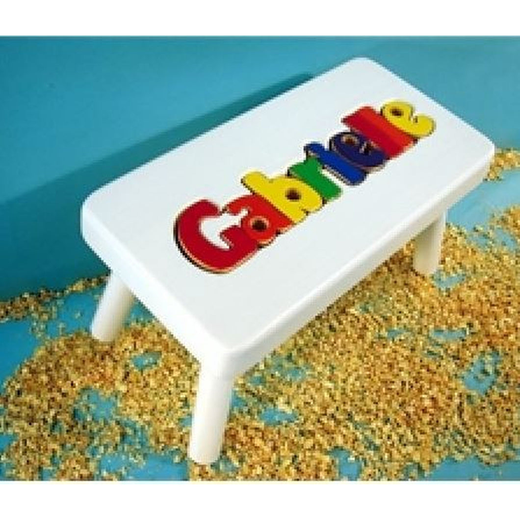 Stools White Name Puzzle Click to see more options The Present
