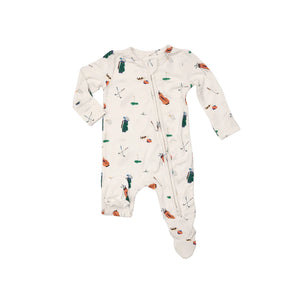 Angel Dear Golf 2 Way Zipper Footie