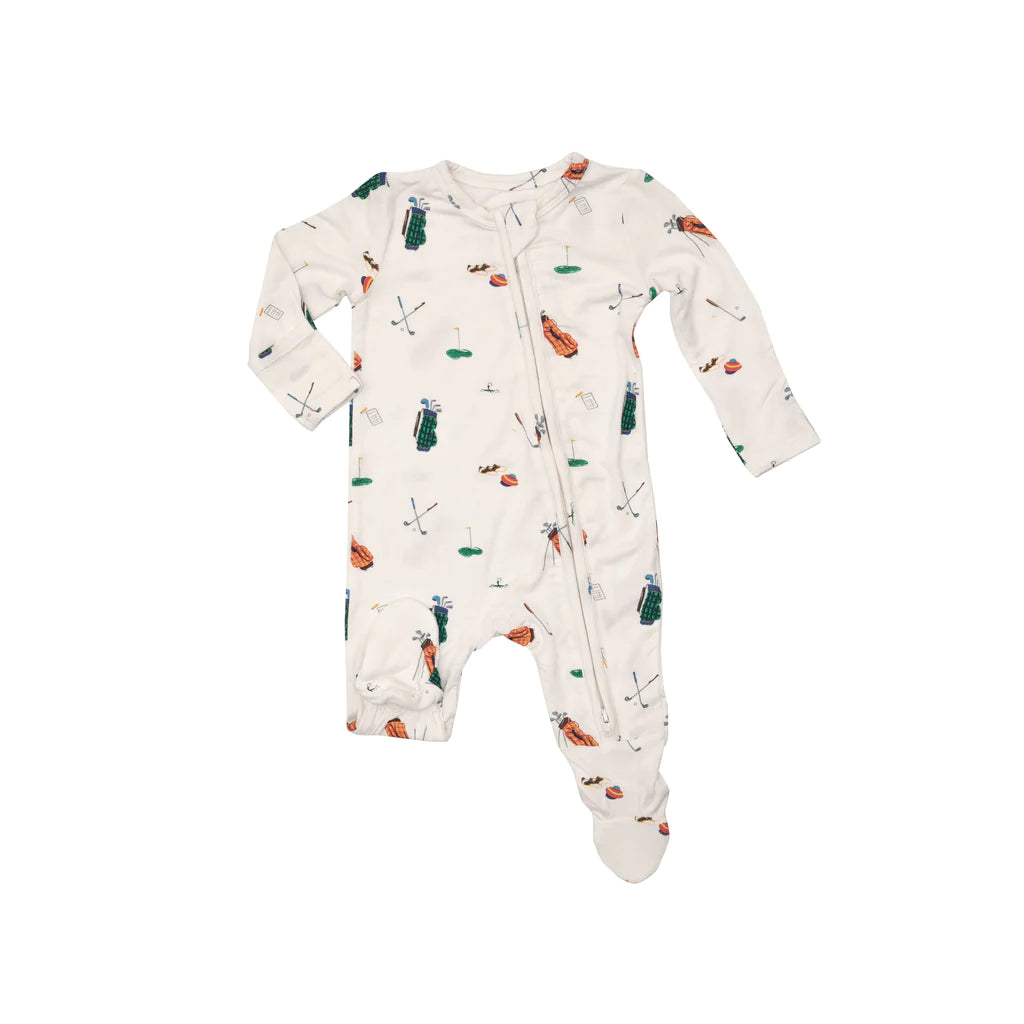 Angel Dear Golf 2 Way Zipper Footie