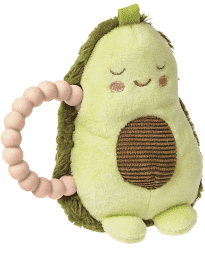 Avacado Rattle & Teether