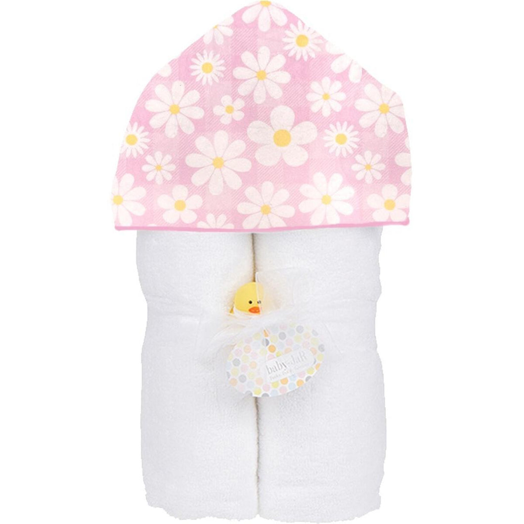 Plush Hooded Towel -Daisy Deluxe