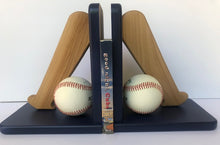 Book Ends-Baseball Bat and Ball