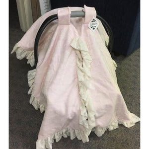 Car Seat Canopy- Deluxe Girly Vintage