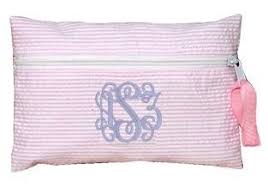 Seersucker "Anything" Pouches