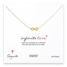 Necklace-Dogeared Infinite Love