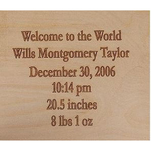 Colored Name Puzzle Stool (Click to see more options)