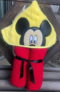 Hooded Towel- Mickey Mouse
