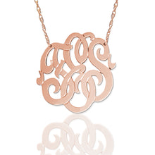 Necklace-Freeform Script Monogram