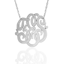 Necklace-Freeform Script Monogram