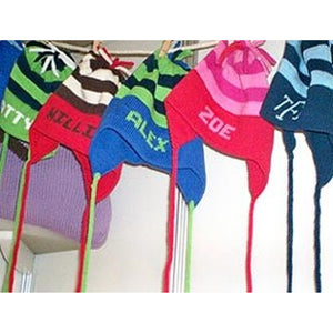 Knit Earflap Hats- 100% cotton (click to see more)