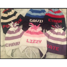 Knit Earflap Hats- 100% cotton (click to see more)